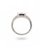 24Kae  Ring met kleursteen 925 Sterling zilver gerhodineerd 12410SL Silver