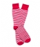 Alfredo Gonzales  Stripes Socks red white