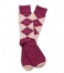 Alfredo Gonzales  Wall Street Socks burgundy