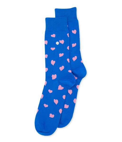 Alfredo Gonzales  Hearts Socks blue pink (134)