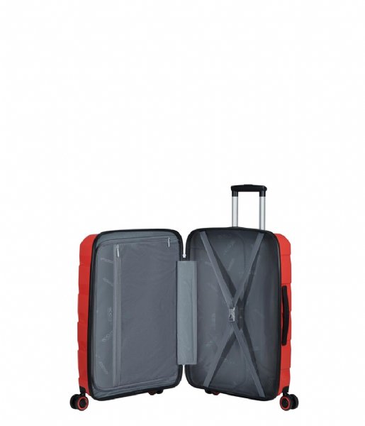 American Tourister  Air Move Spinner 66/24 Tsa Coral Red (1226)