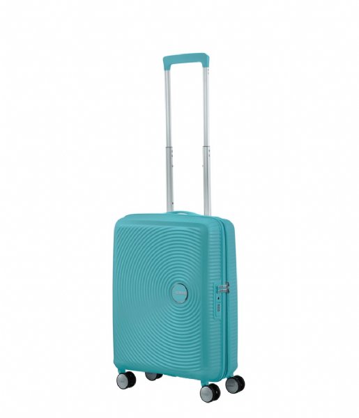 American Tourister Handbagageväskor Soundbox Spinner 55/20 Tsa Expandable Turquoise Tonic (A066)