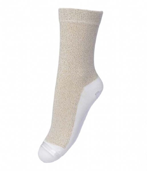 Bonnie Doon  Cotton Sparkle Sock White