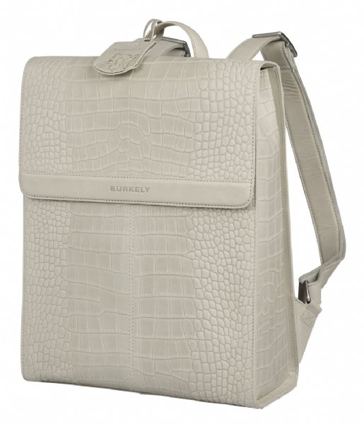 Burkely  Casual Cayla Backpack 14 Inch Oyster White (01)