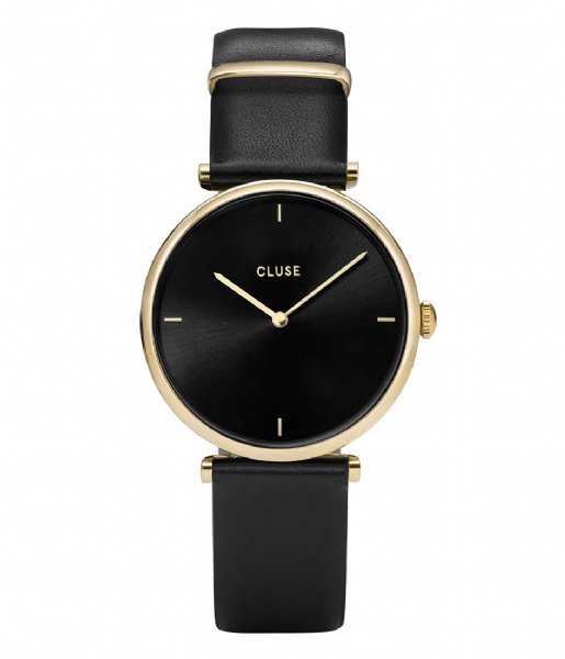 CLUSE  Triomphe Gold Plated Black black black (CL61006)