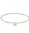 CLUSE  Essentielle Hexagon Bangle Bracelet rose gold plated (CLJ10001)