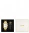 CLUSE  Gift Box Fluette Steel Watch And Black Leather Lizard Strap Gold