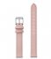 CLUSE  Strap 12 mm Leather Silver Colored Pink (CS12006)