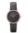 CLUSE  Le Couronnement Leather Rose Gold Plated rose gold plated dark grey (CW0101209007)
