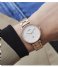 CLUSE  Le Couronnement Three Link Rose Gold Plated winter white rose gold plated (CW0101209009)