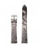 CLUSE  Strap Leather 16 mm Silver colored Python soft grey (CS1408101090)