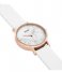 CLUSE  La Roche Rose Gold Plated White Marble white marble white (CL40010)