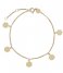 CLUSE  Essentielle Hexagon Charms Chain Bracelet gold plated (CLJ11018)