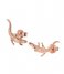 CLUSE  Force Tropicale Alligator Stud Earrings rose gold plated (CLJ50018)