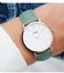 CLUSE  Strap Leather Rose Gold Colored 16 mm stone green (CS1408101084)