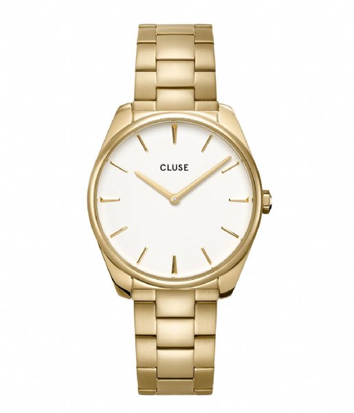 CLUSE  Feroce 3 Link Gold Plated White gold (CW0101212005)