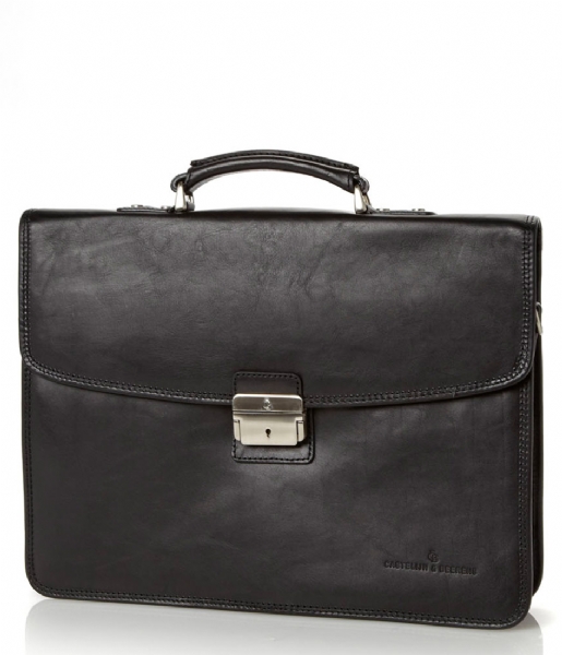 Castelijn & Beerens  Verona Laptop Bag  13.3 inch zwart