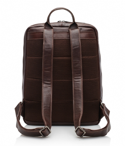 Castelijn & Beerens  Firenze Backpack 15.6 inch + tablet mocca