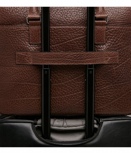 Castelijn & Beerens  Exclusive Laptop Bag 15.6 Inch + Tablet walnoot
