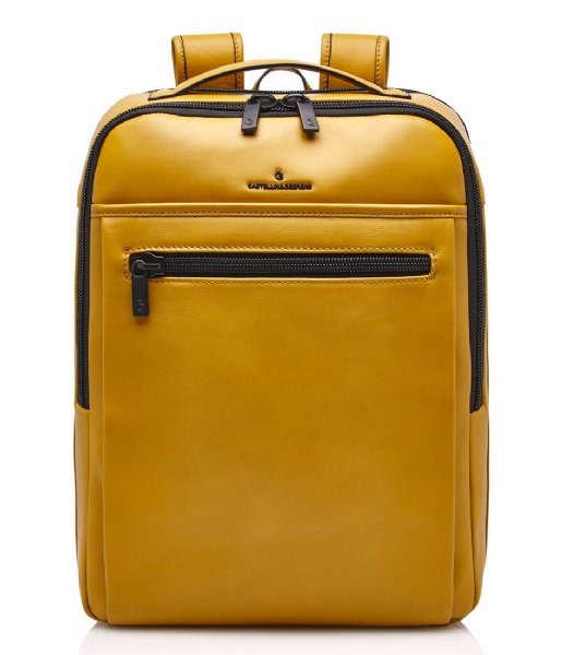Castelijn & Beerens  Victor Backpack 15.6 Inch yellow