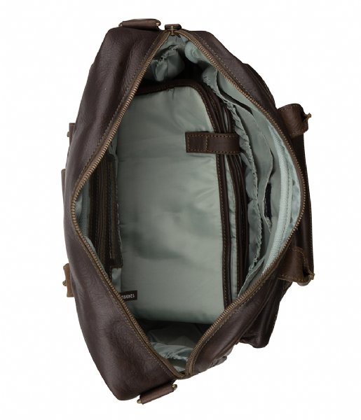 Cowboysbag  The Diaper Bag Mint Inside olive & mint inside