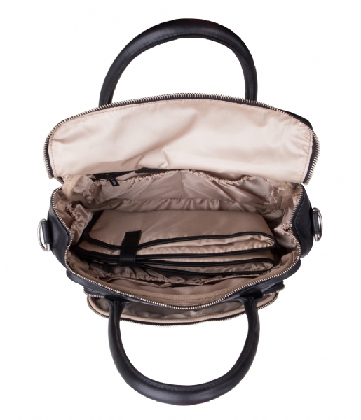 Cowboysbag  Diaper Bag Monrose black & sand inside