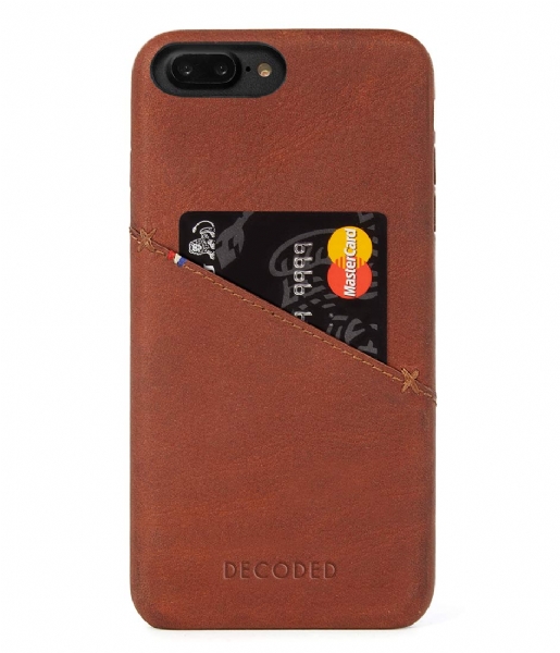 Decoded  iPhone 6/7 Plus Leather Back Cover cinnamon brown