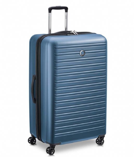 Delsey  Segur 2.0 80 cm 4 Wheels Trolley Case Bleu