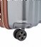 Delsey Handbagageväskor St Tropez 55 cm 4 Double Wheels Expandable Cabin Trolley Case Silver