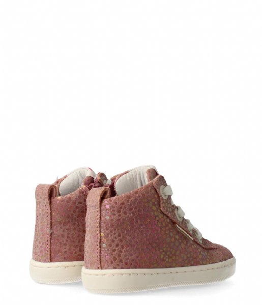 Develab  Girls First Step Mid Cut Laces Old Pink Fantasy (479)