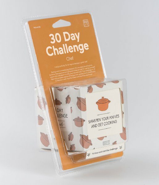 DOIY  30 Days Chef Challenge English white