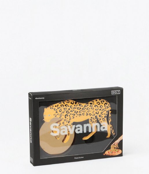 DOIY  Savanna Pizza Cutter Guepard guepard