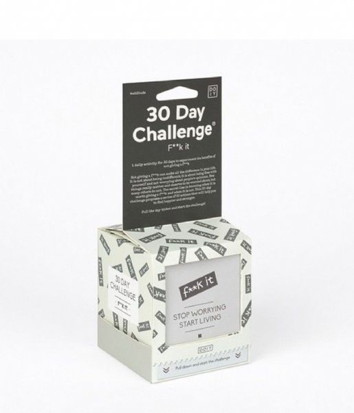 DOIY  30 Day F**k it Challenge  challenge