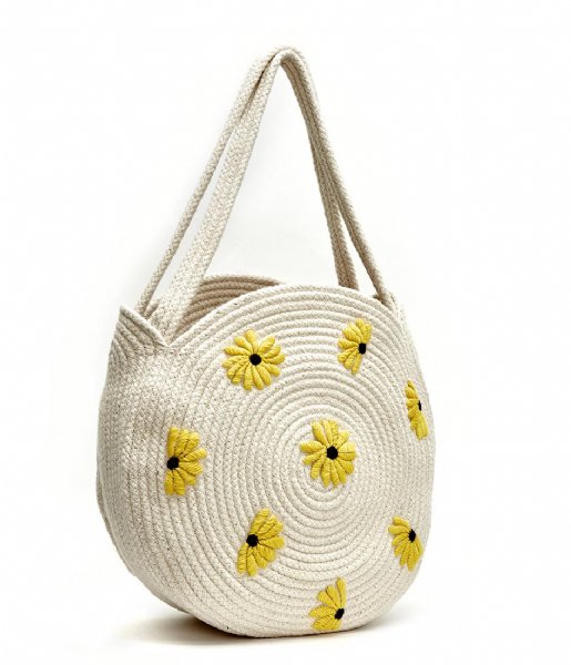 Fabienne Chapot  Summer Bag Small Off White/Sunflower