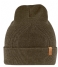 FjallravenClassic Knit Hat dark olive (633)