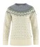 FjallravenOvik Knit Sweater W Chalk White Flint Grey (113-055)