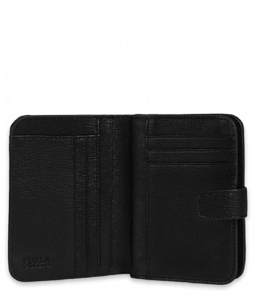 Furla  Furla Babylon S Compact Wallet Nero (B30000)