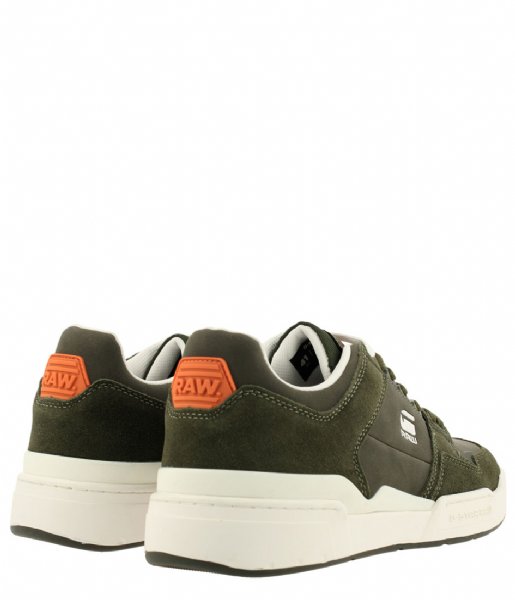 G-Star  Attacc Pop Sneakers Men Olive Orange (9640)
