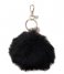 Guess  Logo Luxe Pom Keychain black