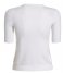Guess  Odetta RN Short Sleeve Swtr Pure White