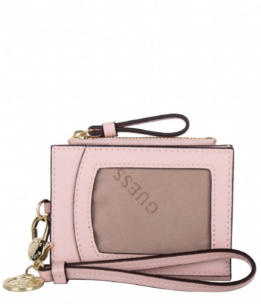 Guess  Card Case With Keyring blush
