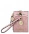 Guess  Card Case With Keyring blush