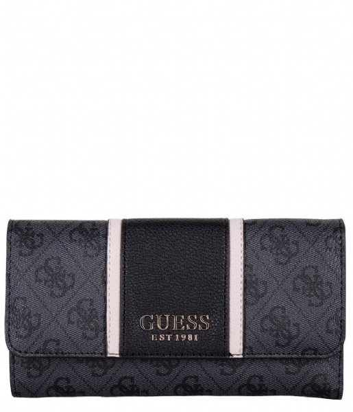 Guess  Cathleen Slg Pocket Trifold coal