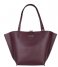 Guess  Alby Toggle Tote black burgundy