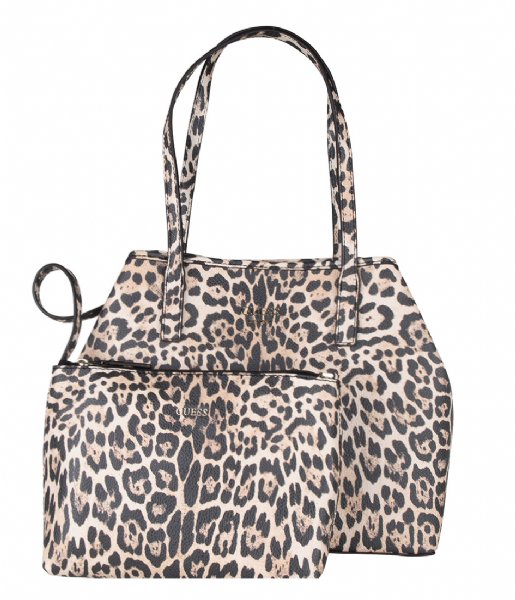 Guess  Vikky Tote leopard