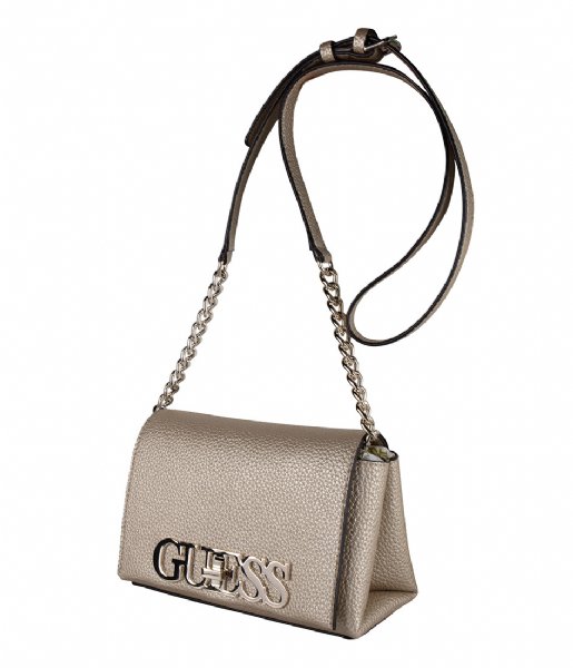 Guess  Uptown Chic Mini Xbody Flap gold