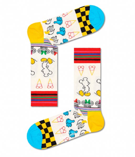 Happy Socks  Sunny Sketch Sock Sunny Sketch (1301)