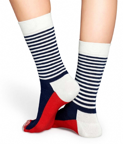 Happy Socks  Socks Half Stripe multi (068)