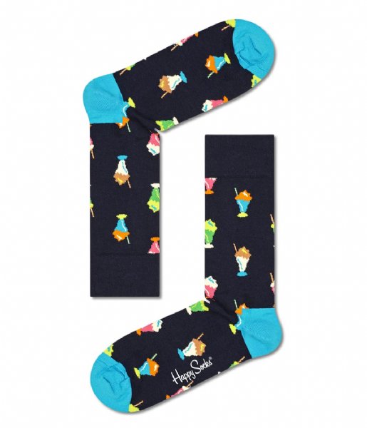 Happy Socks  4-Pack Navy Socks Gift Set Navy