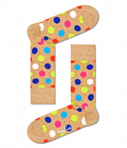 Happy Socks  3-Pack Pizza Love Socks Gift Pizza Loves Gift (200)